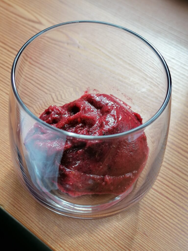 Herz Licht Brennnesselsorbet